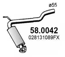 Catalyseur ASSO 58.0042