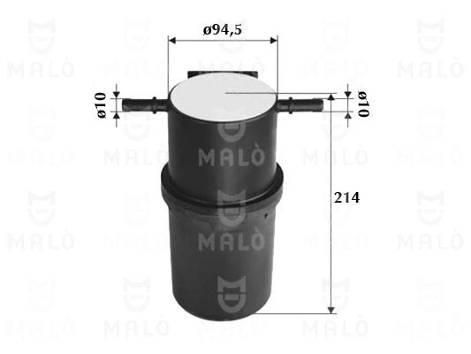 Filtre à carburant AKRON-MALÒ 1520209