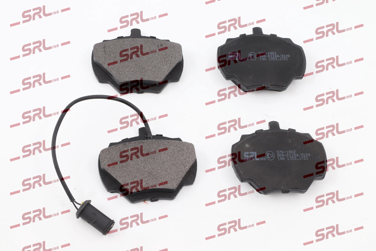 Kit de plaquettes de frein, frein à disque SRLine S70-1802