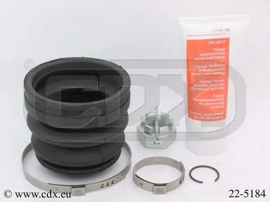 Jeu de joints-soufflets, arbre de commande CDX 22-5184