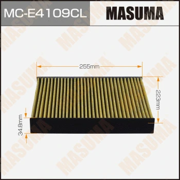Filtre, air de l'habitacle MASUMA MC-E4109CL