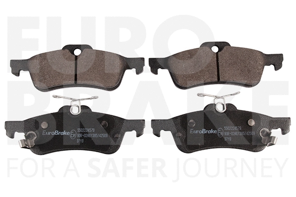 Kit de plaquettes de frein, frein à disque EUROBRAKE 5502224579