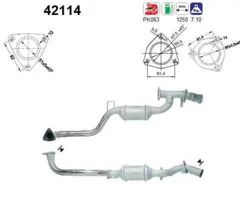 Catalyseur AS 42114