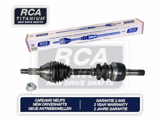 Arbre de transmission RCA FRANCE OA922AN