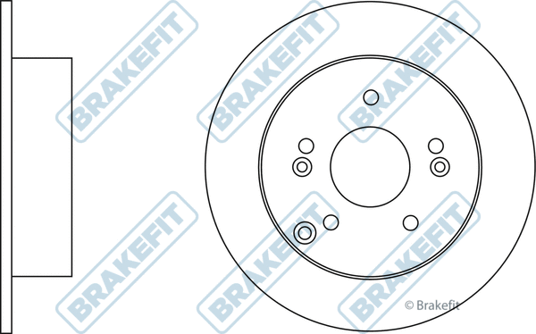Disque de frein APEC SDK6521