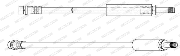 Flexible de frein FERODO FHY2738