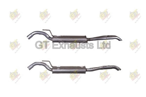 Silencieux arrière GT Exhausts GVW409
