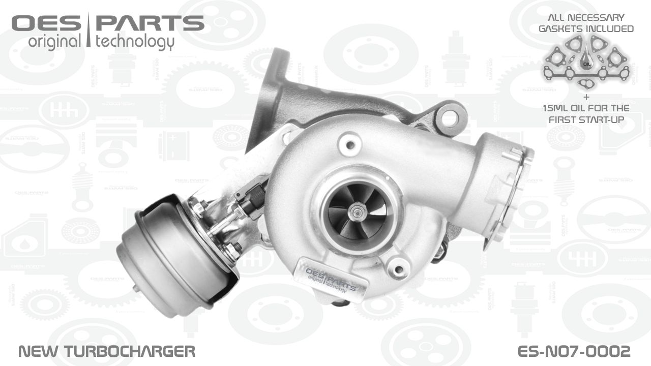Turbocompresseur, suralimentation OES PARTS ES-N07-0002