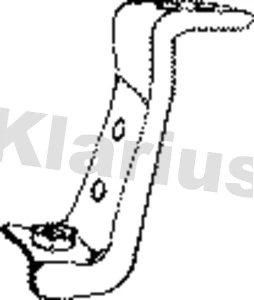 Suspension, échappement KLARIUS 430239