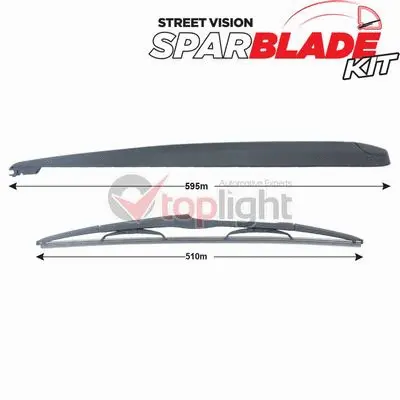 Kit de bras d'essuie-glace, nettoyage des vitres AE TOPLIGHT TRA-R2L1