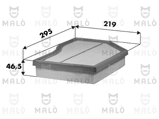 Filtre à air AKRON-MALÒ 1500661