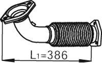 Tuyau d'échappement DINEX 29290