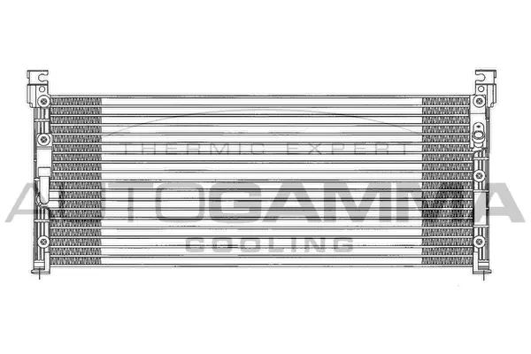 Condenseur, climatisation AUTOGAMMA 102811