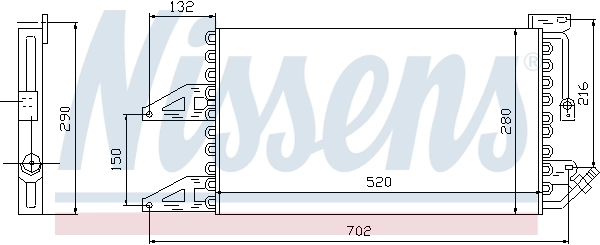 Condenseur, climatisation NISSENS 94566