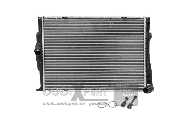 Radiateur, refroidissement du moteur BBR Automotive 003-60-10524