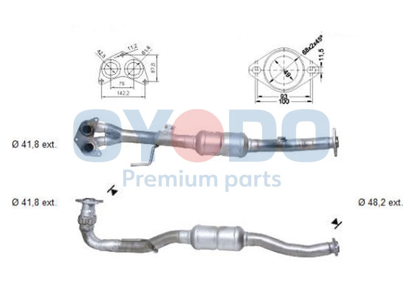 Catalyseur Oyodo 10N0116-OYO