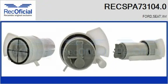 Pompe à carburant RECOFICIAL RECSPA73104.0