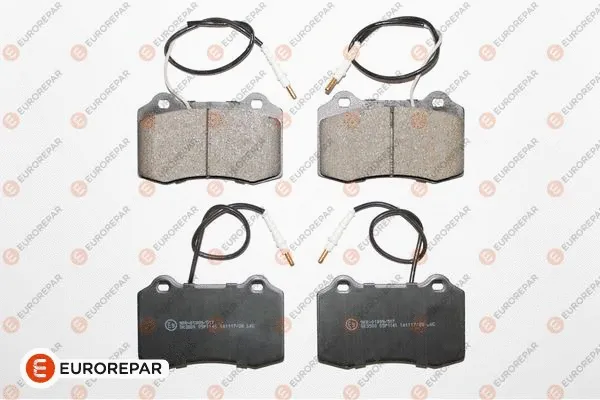 Kit de plaquettes de frein, frein à disque EUROREPAR 1617278380