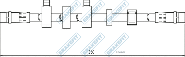 Flexible de frein APEC BHO4333