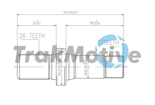Arbre de transmission AUTOTEAM G350006