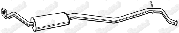 Silencieux avant FONOS 615206