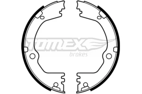 Jeu de mâchoires de frein TOMEX Brakes TX 23-48