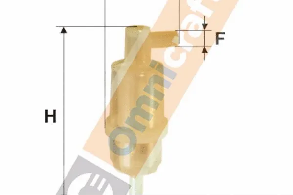 Filtre à carburant Omnicraft 2136895