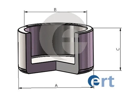Piston, étrier de frein ERT 151437-C