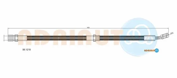 Flexible de frein ADRIAUTO 06.1218