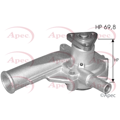 Pompe à eau, refroidissement du moteur APEC AWP1192