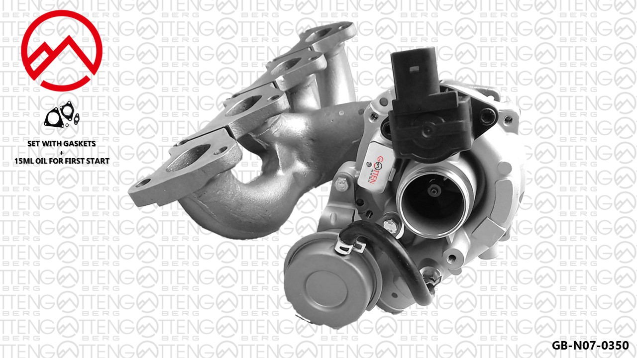 Turbocompresseur, suralimentation OES PARTS GB-N07-0350