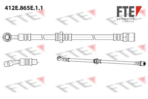 Flexible de frein FTE 9240953