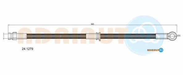 Flexible de frein ADRIAUTO 24.1279