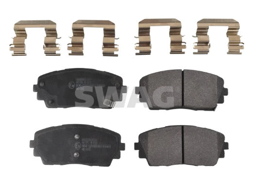 Kit de plaquettes de frein, frein à disque SWAG 33 10 6512