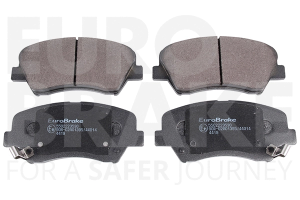 Kit de plaquettes de frein, frein à disque EUROBRAKE 5502223530