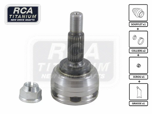 Jeu de joints, arbre de transmission RCA FRANCE RE95