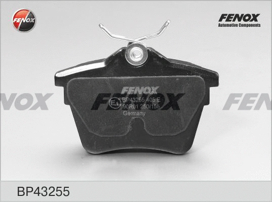 Kit de plaquettes de frein, frein à disque FENOX BP43255