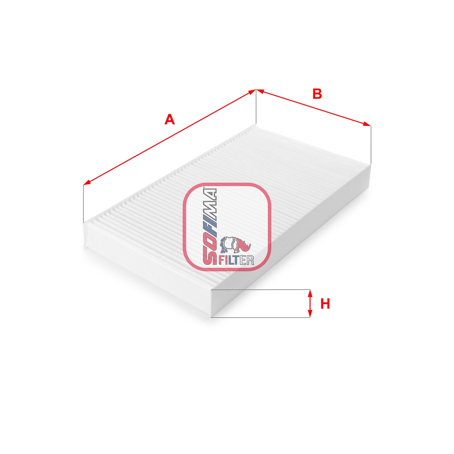 Filtre, air de l'habitacle SOFIMA S 3023 C