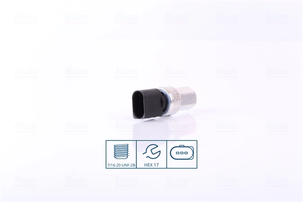 Pressostat, climatisation NISSENS 301098