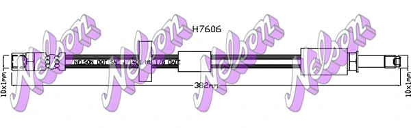 Flexible de frein KAWE H7606