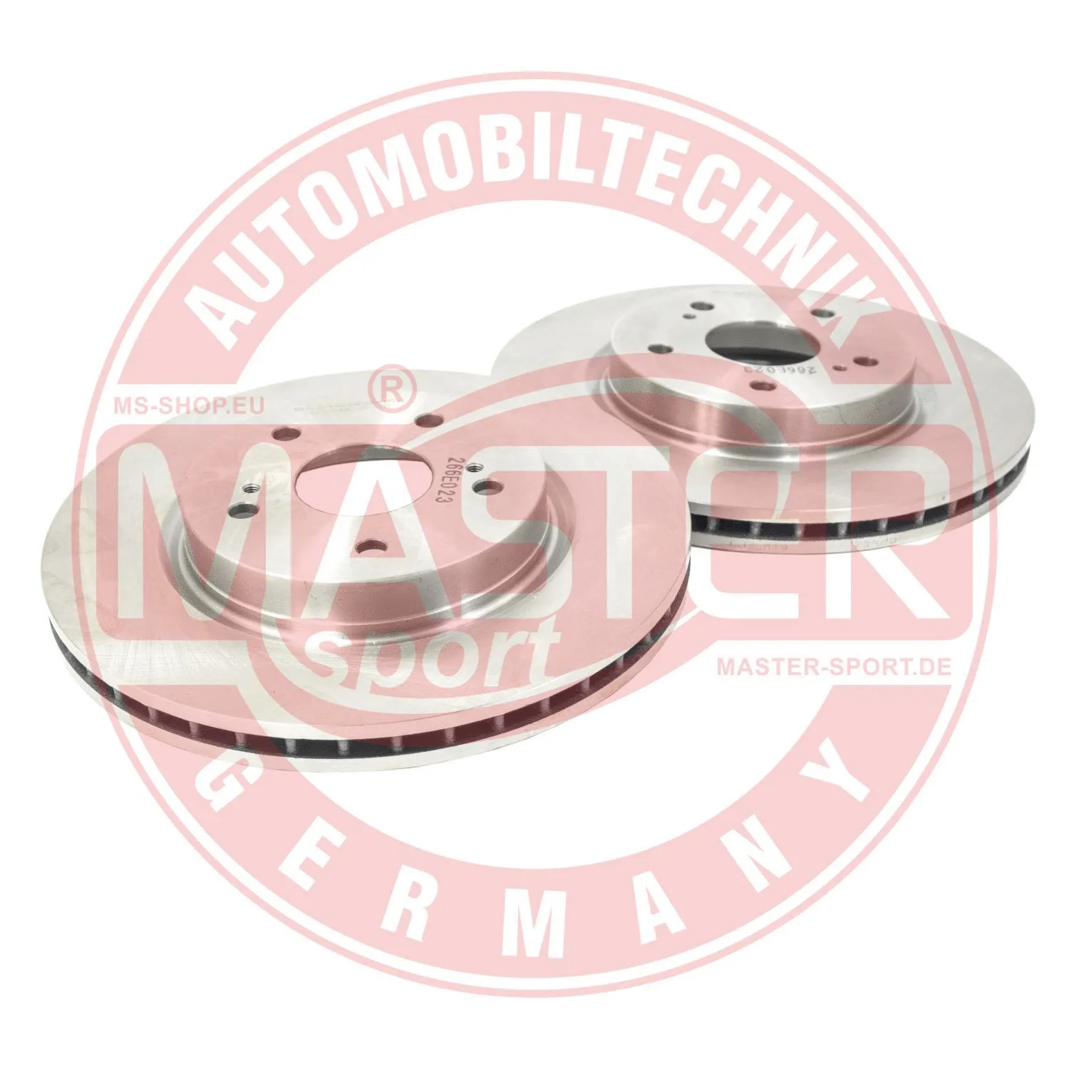 Disque de frein MASTER-SPORT GERMANY 24012501901-SET-MS