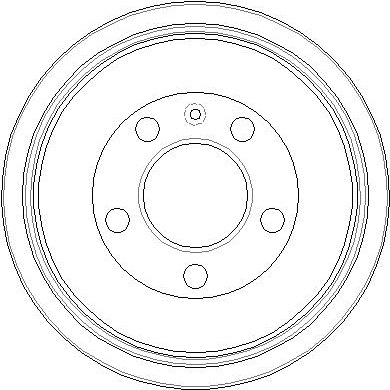 Tambour de frein National NDR242