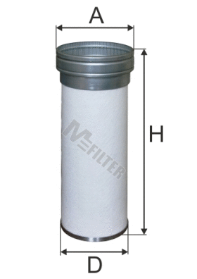 Filtre à air MFILTER A 579/1