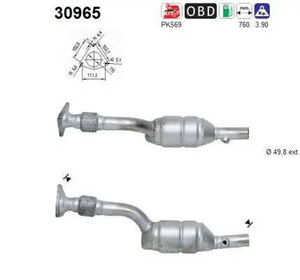 Catalyseur AS 30965