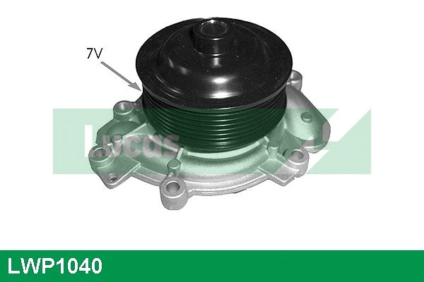 Pompe à eau, refroidissement du moteur LUCAS LWP1040