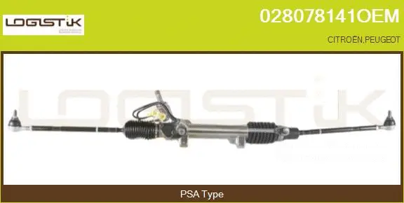 Crémaillère de direction LGK 028078141OEM