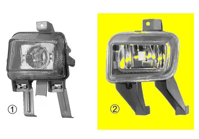 Projecteur antibrouillard VAN WEZEL 3735998
