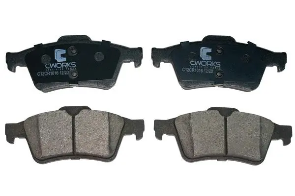Kit de plaquettes de frein, frein à disque CWORKS C12CR1016