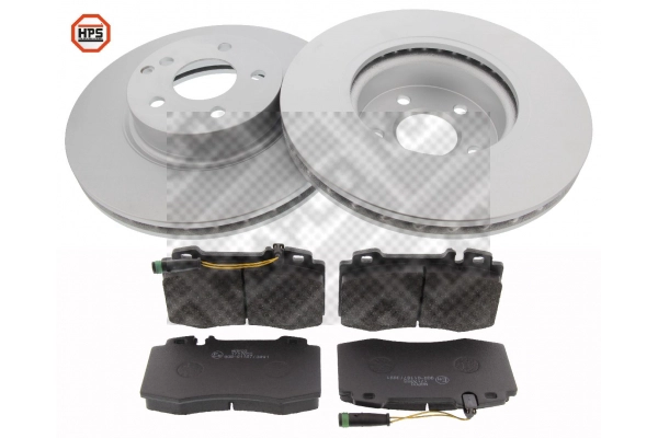 Kit de freins, frein à disques MAPCO 47812HPS