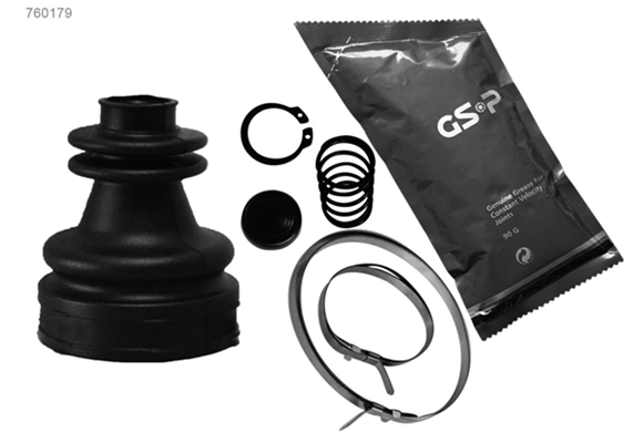 Jeu de joints-soufflets, arbre de commande GSP-BR 760179